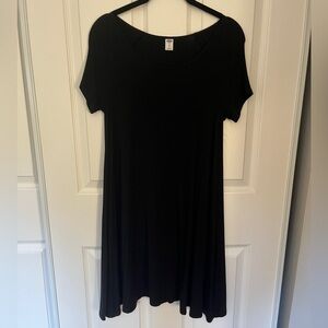 Old Navy Black t-shirt Dress